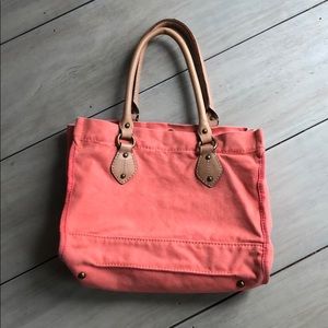 J. Crew Canvas Handbag